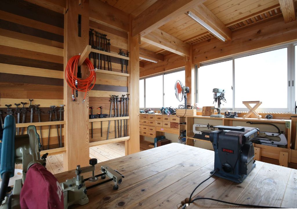 木ままBASE 工房内観
